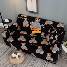 Pairing 手繪絲絨沙發套 彈性套_QTT3FU, 混色