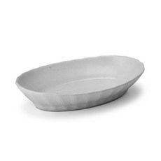 KwangJuYo 貝殼系列橢圓碗 26號, 1個, 灰色