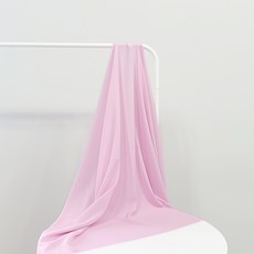 蝴蝶手藝厚實色彩交織緞面布料, 117 Violet Pink, 1件