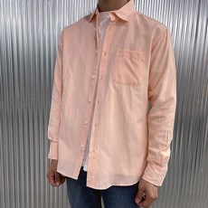 언탭트 남성용 빅사이즈 스탠다드핏 옥스포드 셔츠