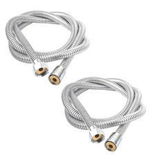 Spa Bath優質黃銅金屬蓮蓬頭軟管 2m, 2個