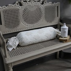 MaMaison 泡泡紗含棉芯糖果抱枕 CSMJ15-WH-50, 白色