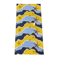 海灘 游泳池 海邊 水上樂園 戲水 毛巾 浴巾, 海星, 1個