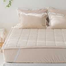 SCOHOME 高密度棉質保潔墊, 純米色