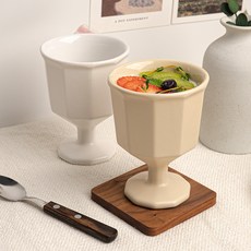 Atelier 現代陶瓷高腳杯 2件組, 1套, 象牙白, 白色