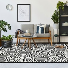 Graphic Sunday 圖案地毯