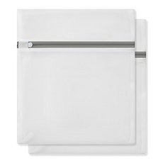 modern more 細密耐用方形洗衣袋 50 x 60公分, 2個, 單色