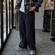 머시따 남성용 세미 벌룬핏 와이드 팬츠