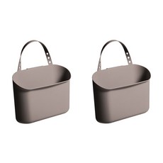 Ants 時尚車用後座收納整理盒, 2個, 棕色