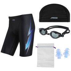 ARISE 男款5分室內泳褲泳具組 ASIM431GCPE