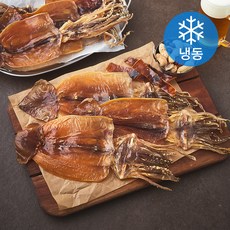 해풍을 머금은 마른오징어 7마리 (냉동), 1개, 350g