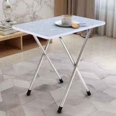 便利多用途桌 70 x 40 x 50 cm, 藍色花朵, 2人