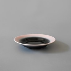 亞當霧面碗 21:00, 黑色 + 粉紅色, 1個