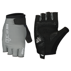 nSR RIDInG Club Ride It 雙手穿戴半指手套, 1套, 淺灰色