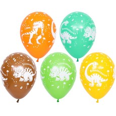 Joy Party Sempertex Dinosaur 恐龍氣球 30cm, 24個, 隨機出貨