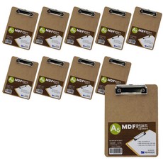 Heemang MDF 板夾 A5 Mv506, 混合顏色, 10個