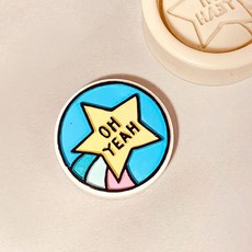 AngleThing Oh yes 星形矽膠模具 2p, 單色