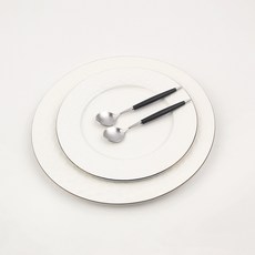 Bogen 蒙布朗可愛餐具茶匙, 黑色, 2個