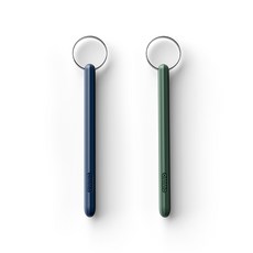 Ommo不銹鋼半永久性舌頭清潔器海軍藍+橄欖綠套組SUS304, 1套