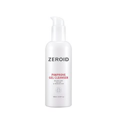 ZEROID 潔顏凝膠, 180ml, 1入