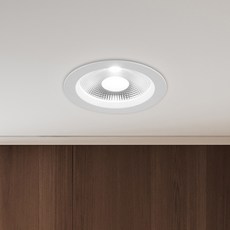 WONHA DS 알로야 COB筒燈 35W 無頻閃 15.2cm, 1個, 白色 + 晝光色(5700K)