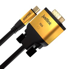 justlink DIOPTEC USB C To VGA 連接線 3M, JUSTLINK CTRC030