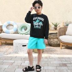 ROROCHAT 兒童用Barang防曬泳衣上衣 + 水上活動褲套裝