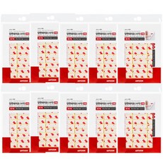 ARTSiGN 雙面膠帶方形 0621 35 x 10 x 1 mm, 白色, 10包