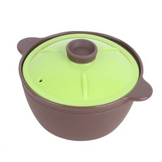 矽膠鍋容器小 500 毫升, 綠色, 1個