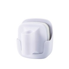 제이포 벽 부착 스틱 수세미 화이트, 1개, 1개입