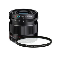 보이그랜더 APO LANTHAR 소니용 단렌즈 50mm F2 ASP + 겐코 Air MC UV 필터 49mm
