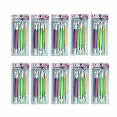 多色翻糖雕塑工具組 9入, 10套