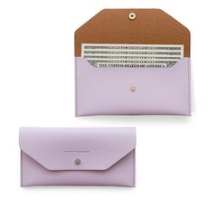 Funnymade 皮革零用錢信封, 薰衣草紫, 2個