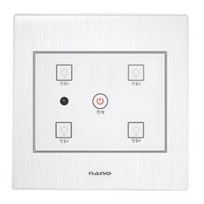 納米電白4部分遙控輕觸開關, 1個