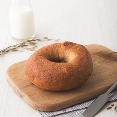 브로드카세 발효종 호밀 통밀 베이글, 120g, 1개입, 1개
