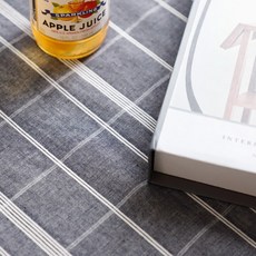 寬幅 30支 色織棉 Tub 布料, 灰色格紋 1547, 1個