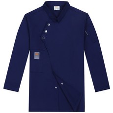 I Love Home 按扣交叉長袖廚師工作服