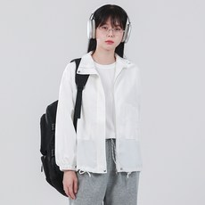 엘쏘 루즈핏 사파리 야상 하이넥 코튼 카고 바람막이