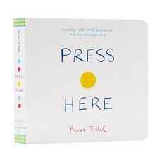Press Here:Board Book Edition, Chronicle Books, 英語, 硬頁書