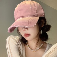 피어니스트 심플 데미지 야구모자