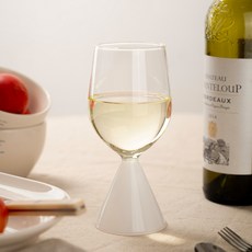 이첸도르프밀라노 투투 매트 내열 화이트 와인잔 화이트, 350ml, 1개