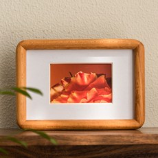 Orot 厚實木質長方形相框, 米色, 1個