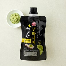 오뚜기 입자가 살아있는 생와사비 36.5%, 75g, 1개