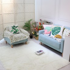 힐링스팟 거실 고급 러그