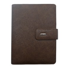 Wonbdiary 2021紅寶石磁吸系統筆記本日記本, 棕色的