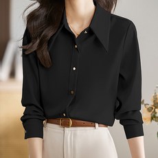 LUNA GIRL 女款Estin翻領襯衫 L24SPST122809