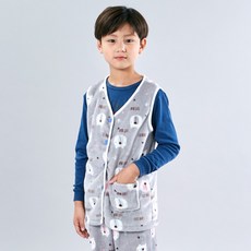 兒童可愛小熊睡眠背心