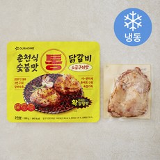 아워홈 춘천식 숯불맛 통닭갈비 소금구이맛 (냉동), 380g, 1개