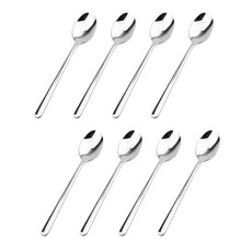 在家開花 簡約光澤茶匙, 8入, 單色