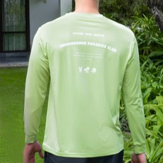 HERRINGBONE apparel 大尺碼修飾身形長袖寬鬆版防磨衣上衣 RI379